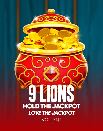 9 Lions Hold the Jackpot Love the Jackpot